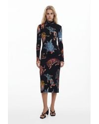 Desigual - Dress Designed By Mr. Christian Lacroix, Viscose - Lyst