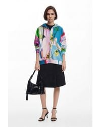 Desigual - Printed Sweatshirt. Christian Lacroix, Cotton - Lyst