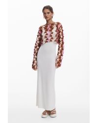 Desigual - 2-In-1 Crochet Dress - Lyst