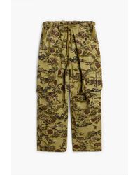 Desigual - Camouflage Cargo Pants, Cotton - Lyst