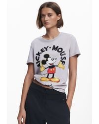 Desigual - Mickey Mouse T-Shirt - Lyst