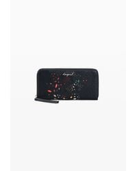 Desigual - Perforated Butterfly Purse, Polyurethane - Lyst