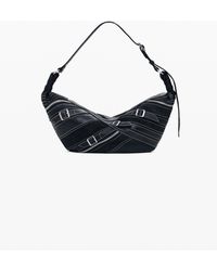 Desigual - Small Faux Leather Bag With Buckles - Lyst