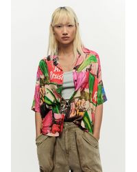 Desigual - Floral Printed Shirt, Viscose - Lyst