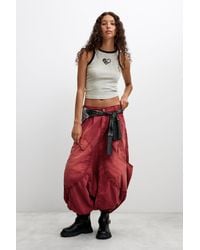 Desigual - Cotton Baggy Pants, Cotton - Lyst