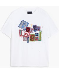 Desigual - Short-Sleeve Patch T-Shirt Botter, Cotton - Lyst