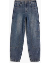 Desigual - Distressed Boyfriend Denim, Cotton - Lyst