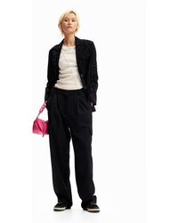 Desigual - M. Christian Lacroix Tailored Trousers - Lyst