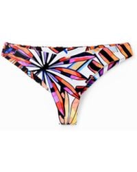 Desigual - Tropical Bikini Bottoms - Lyst