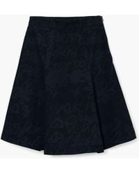 Desigual - Skirt With Phrases Print By M. Christian Lacroix, Cotton - Lyst