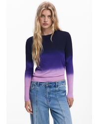 Desigual - Jersey Fino Degradado - Lyst