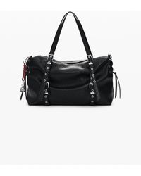 Desigual - Large Shopping Bag, Polyurethane - Lyst