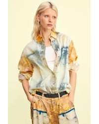 Desigual - Hybrid Denim Shirt, Cotton - Lyst