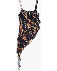 Desigual - Butterfly Tank Top, Polyester - Lyst