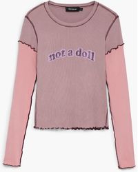 Desigual - T-Shirt Not A Doll, Cotton - Lyst