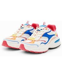 Desigual - Patchwork Running Sneakers - Lyst