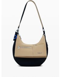 Desigual - Medium Detachable Two-Tone Bag - Lyst