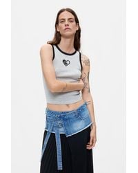 Desigual - Sleeveless T-Shirt 100% Cotton, Cotton - Lyst
