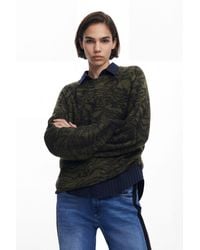 Desigual - Arty Print Sweater - Lyst