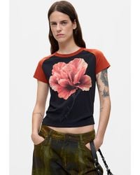 Desigual - Printed Short Sleeve T-Shirt, Cotton - Lyst