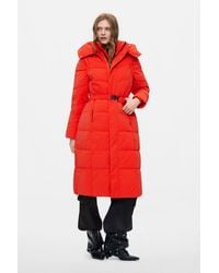 Desigual - Long Padded Coat, Polyurethane - Lyst