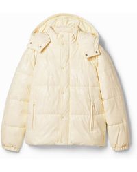 Desigual - Camouflage Padded Jacket, Polyester - Lyst