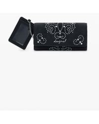 Desigual - Large Studded Cardholder Wallet, Polyurethane - Lyst