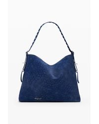 Desigual - Medium Mandala Embossed Shoulder Bag - Lyst