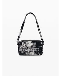 Desigual - Small Textured Crossbody Wallet - Lyst