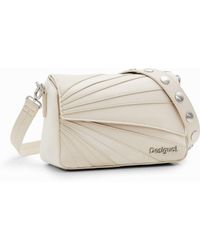 Desigual - S Patchwork Textures Bag, Polyurethane - Lyst
