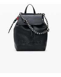 Desigual - Medium Braided Backpack, Polyurethane - Lyst