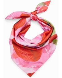 Desigual - M. Christian Lacroix Square Scarf, Polyester - Lyst