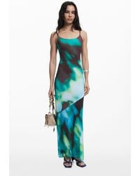 Desigual - Tie-Dye Strappy Dress - Lyst