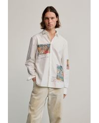 Desigual - Printed Gaugin Shirt, Cotton - Lyst