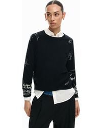 Desigual - Fine Jersey Lettering - Lyst