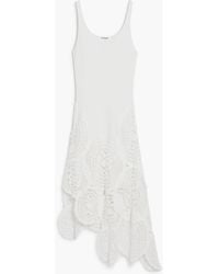 Desigual - Crochet Midi Dress - Lyst