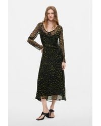 Desigual - Long-Sleeve Midi Dress, Polyester - Lyst