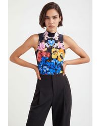 Desigual - M. Christian Lacroix Floral Bodysuit - Lyst