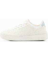 Desigual - Metro Color Block Colour Platform Sneakers 23sskp31 White - Lyst