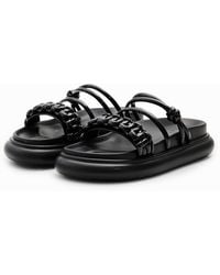 Desigual - Platform Strap Sandals - Lyst