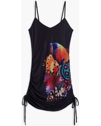 Desigual - Dress Designed By Mr. Christian Lacroix, Polyester - Lyst