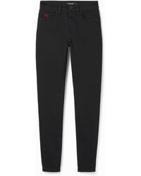 Desigual - Slim Push-Up Jeans, Cotton - Lyst