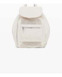 Desigual - Medium Mesh Drawstring Backpack - Lyst