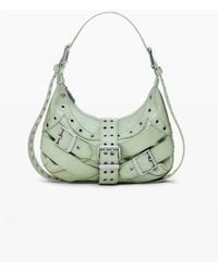 Desigual - Medium Faux Leather Bag With Buckles - Lyst