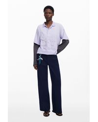 Desigual - Straight Pants Botter - Lyst