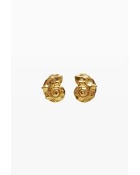 Desigual - Boucles D'Oreilles Coquillage Bain D'Or Zalio - Lyst