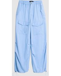 Desigual - Cargo Pants With Pockets, Lyocell - Lyst