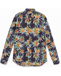 Desigual - Floral Tropical Print Shirt - Lyst