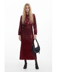 Desigual - Bomber Jacket With Shine, Polyester - Lyst