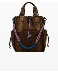 Desigual - Waxed Multiposition Backpack, Polyamide - Lyst